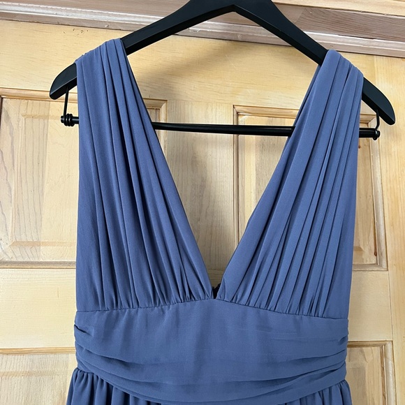 Lulus Heavenly Hues Denim Blue Maxi Dress - Picture 5 of 6